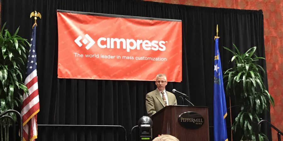 Dutch Company Cimpress brings 150 jobs to Reno with its first U.S. Manufacturing Facility