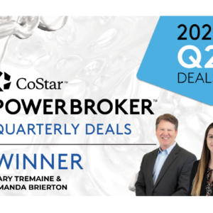 DCG’s Retail Team Wins CoStar’s Q2 2021 Power Broker Quarterly Deals Award