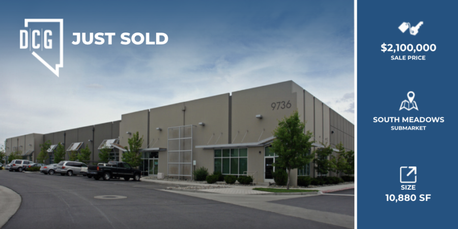 DCG Represents Buyer and Seller in 10,880 Square foot South Reno Flex Space
