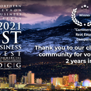 DCG Voted Best Commercial Real Estate Company in NNBW’s Best In Business 2021