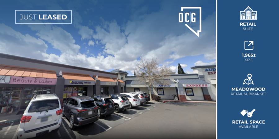 DCG’s Retail Team Represents Landlord in Leasing 1,965± SF