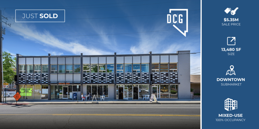 DCG Completes Sale of Downtown Reno Mixed-Use Property