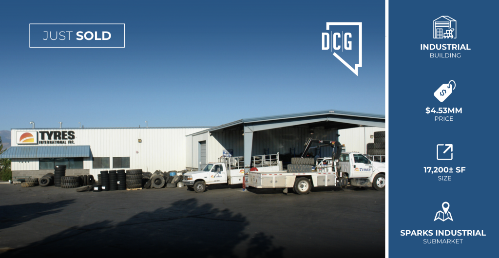 DCG’s Investment Team Represents Buyer in Sparks Industrial Sale