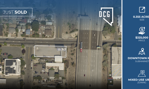 DCG Multifamily Represents Seller in .355 AC Downtown Reno Land Sale