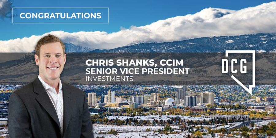 DCG Announces the Promotion of Chris Shanks, CCIM to Senior Vice President