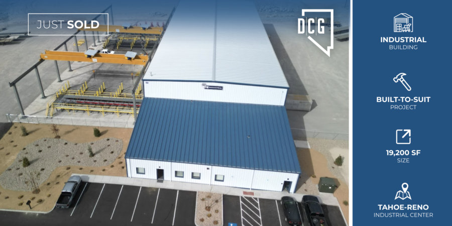 DCG’s Industrial Team Completes 19,200 SF Build-To-Suit with Sierra General at Tahoe-Reno Industrial Center