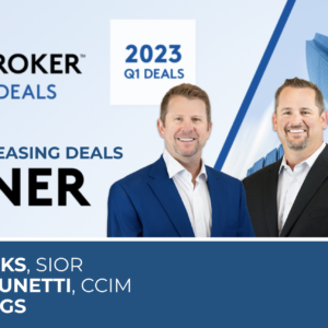 DCG Office Team Wins CoStar’s Q1 2023 Power Broker Top Office Leasing Deals Award