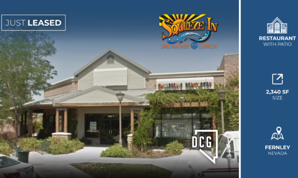DCG Represents the Landlord and Tenant in 2,340 SF Retail Lease at Fernley Village Marketplace