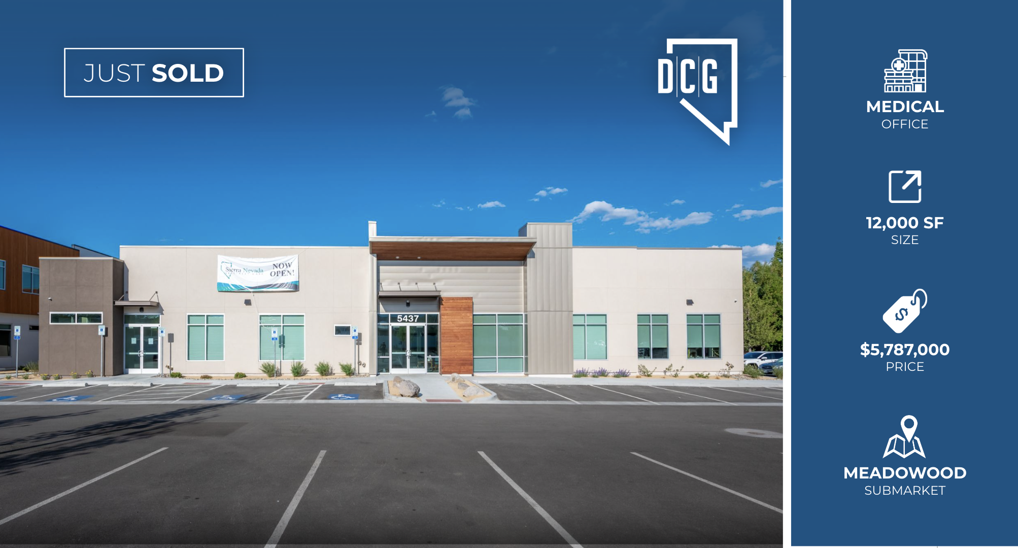 DCG Represents Buyer and Seller in 12,000 SF Meadowood Medical Office