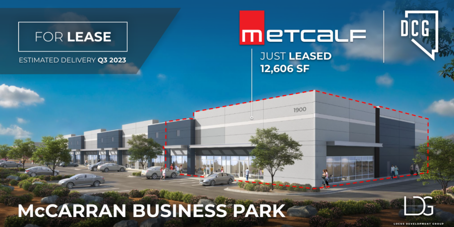 Metcalf Builders, Inc. Signs Lease For 12,606 Square Feet At 1900 South McCarran Boulevard