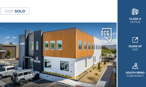 DCG Represents Buyer and Seller in Newly Developed Class A Office Building in South Reno