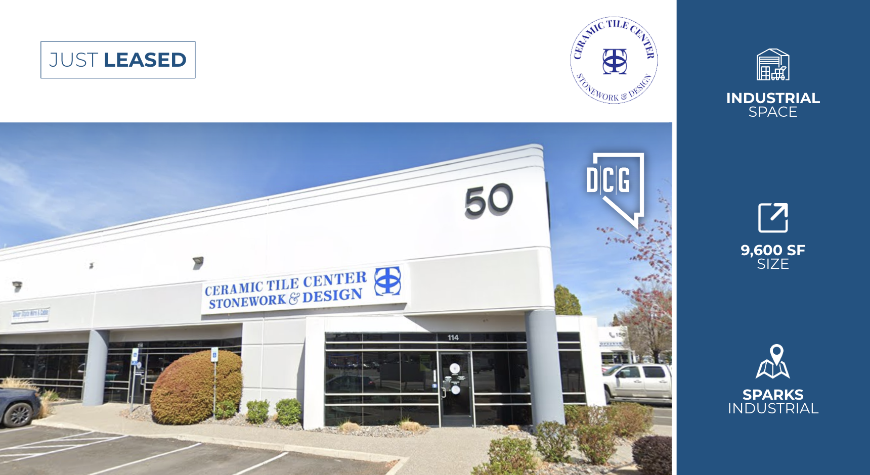 DCG Represents Ceramic Tile Center in Industrial Lease Renewal