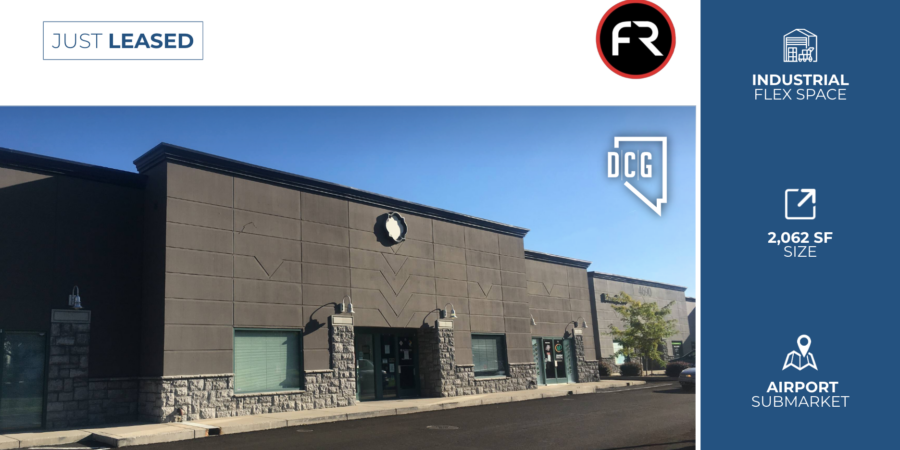 DCG Represents Fit Reno in Leasing 2,062 SF at 4690 Longley Ln, Suite 15